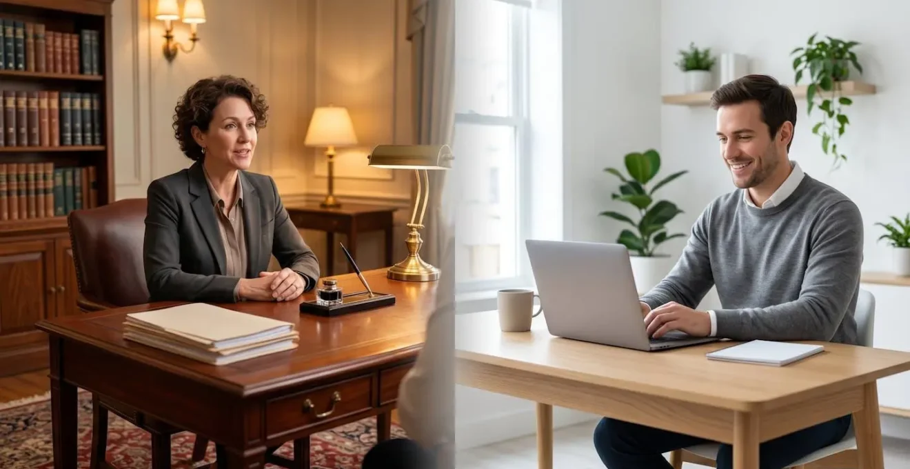 Comparaison visuelle des coûts de distribution entre agence physique et plateforme digitale